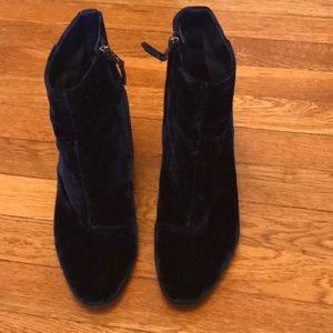 Sam Edelman velvet booties